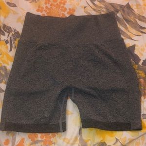 High Waisted Workout Shorts Contour Seamless